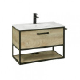 Лофт 80 Тумба-умывальник Фабрик Дуб Эндгрейн