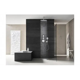 Верхний душ KLUDI A-QA, круглый, плоский, хром, 200 мм