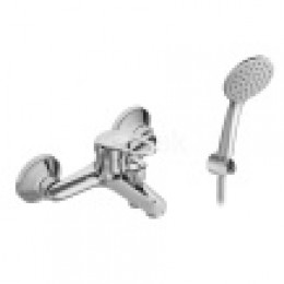 Смеситель Баус для ванны-душа с аксессуарами, хром