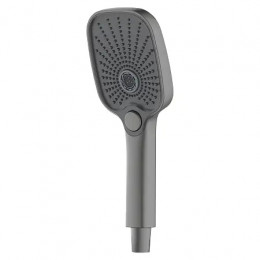 Conda Смеситель для ванны с ручным душем, длинный излив, серый графит