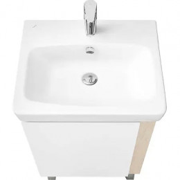 Кантри 55 Тумба Белый/Дуб Верона (БЕЗ УМЫВАЛЬНИКА "Нео-55")