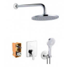 TEVIS Промо-комплект встраиваемый для душа, хром