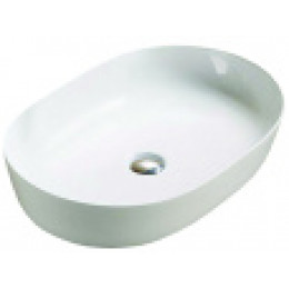 AZ-2143P SP Раковина накладная. Размер 600*415*135  глянец белая