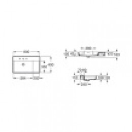 Z_INSPIRA SQUARE UNIK Раковина  800 мм