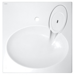 Раковина Elegance (592*592*90)+сифон