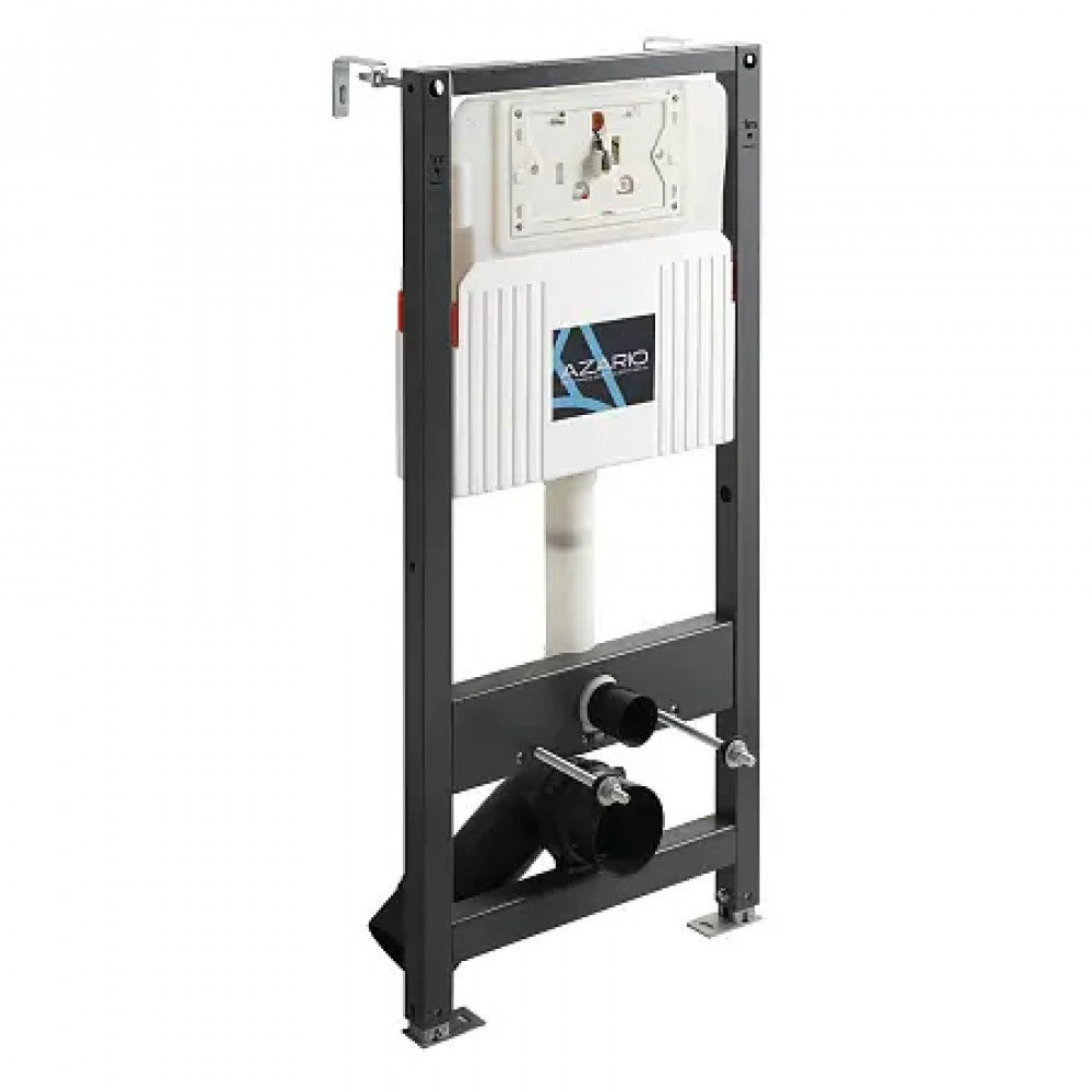 AZARIO NEW Инсталляция серая для подвесного унитаза 3/6л