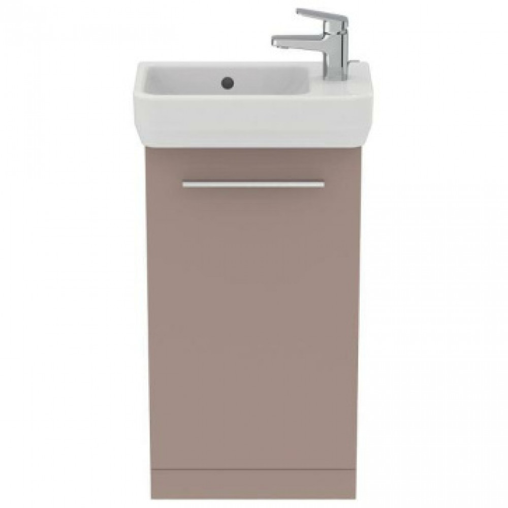 Ideal Standard i.life S раковина для рук 45x25 см, правая версия, с отверстием под смеситель, с отверстием перелива, с крепежом TT0299729, для монтажа