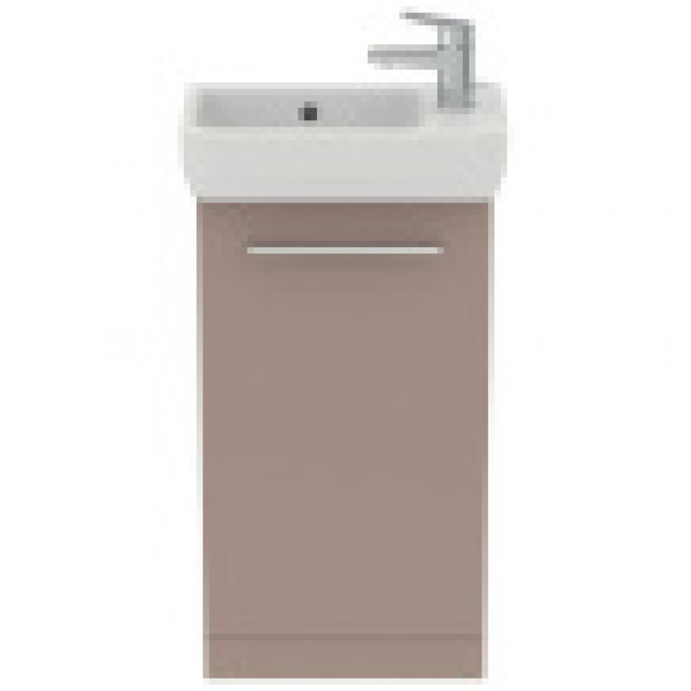 Ideal Standard i.life S раковина для рук 45x25 см, правая версия, с отверстием под смеситель, с отверстием перелива, с крепежом TT0299729, для монтажа