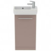Ideal Standard i.life S раковина для рук 45x25 см, правая версия, с отверстием под смеситель, с отверстием перелива, с крепежом TT0299729, для монтажа