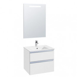 THE GAP Модуль д/раковины 600 мм, 2 ящика, белый глянец (подходит раковина Gap и Victoria Unik) стар. 7.8575.5.080.6