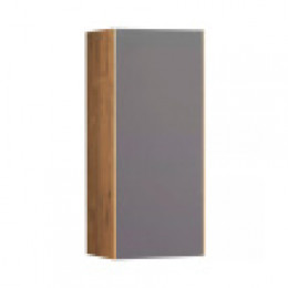 Сохо Шкаф навесной Дуб Веллингтон/Графит софт