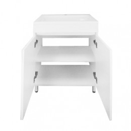 Комплект Тумба Serenada 60Н напольная с раковиной ЛЮНОКС 60