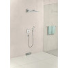 26455000 FixFit Square Шланговое подсоединение с клапаном обратного тока, хром
