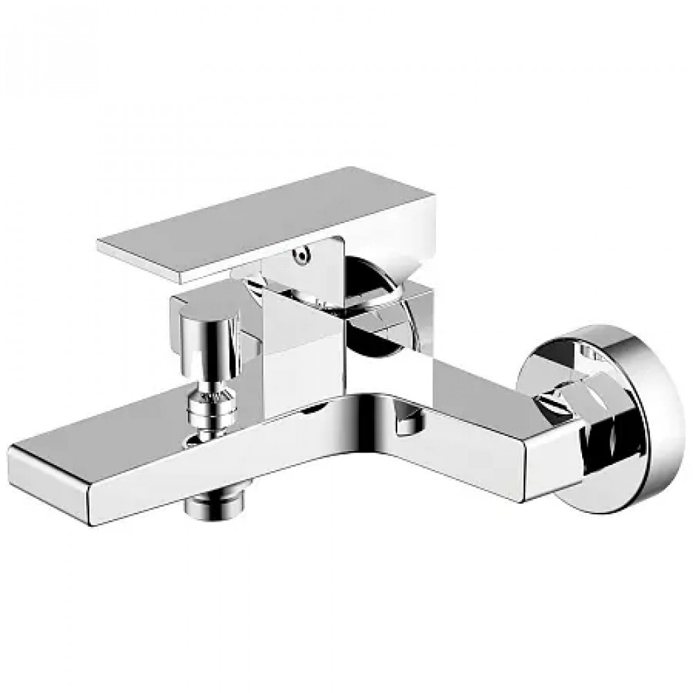 EDDIE Смеситель для ванны и душа с полным душевым набором, хром