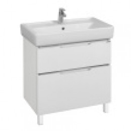 Дакота 80 Тумба (белый/выб. дерево)(БЕЗ УМЫВАЛЬНИКА Тигода 80)