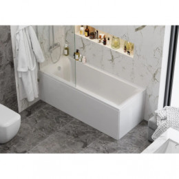 VERONELA Ванна акриловая прямоугольная, без панели и каркаса, 150х70 см, белая