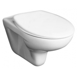 ZETA Сиденье с крышкой к унитазу, термопласт, стальные петли(не отгружать без унитаза)