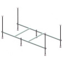 Рама LIKE 170.070.02/100 к ванне Novaro La без креплений