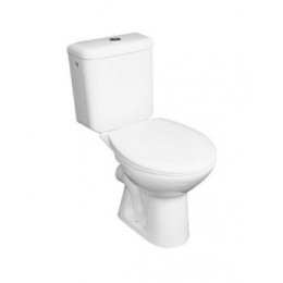 ZETA Сиденье с крышкой к унитазу, термопласт, стальные петли(не отгружать без унитаза)