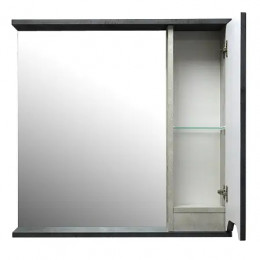 Зеркало-шкаф Florena 70 (600*700*135) правый Темный Бетон