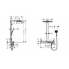 27106400 Rainmaker Select 460 3jet Showerpipe