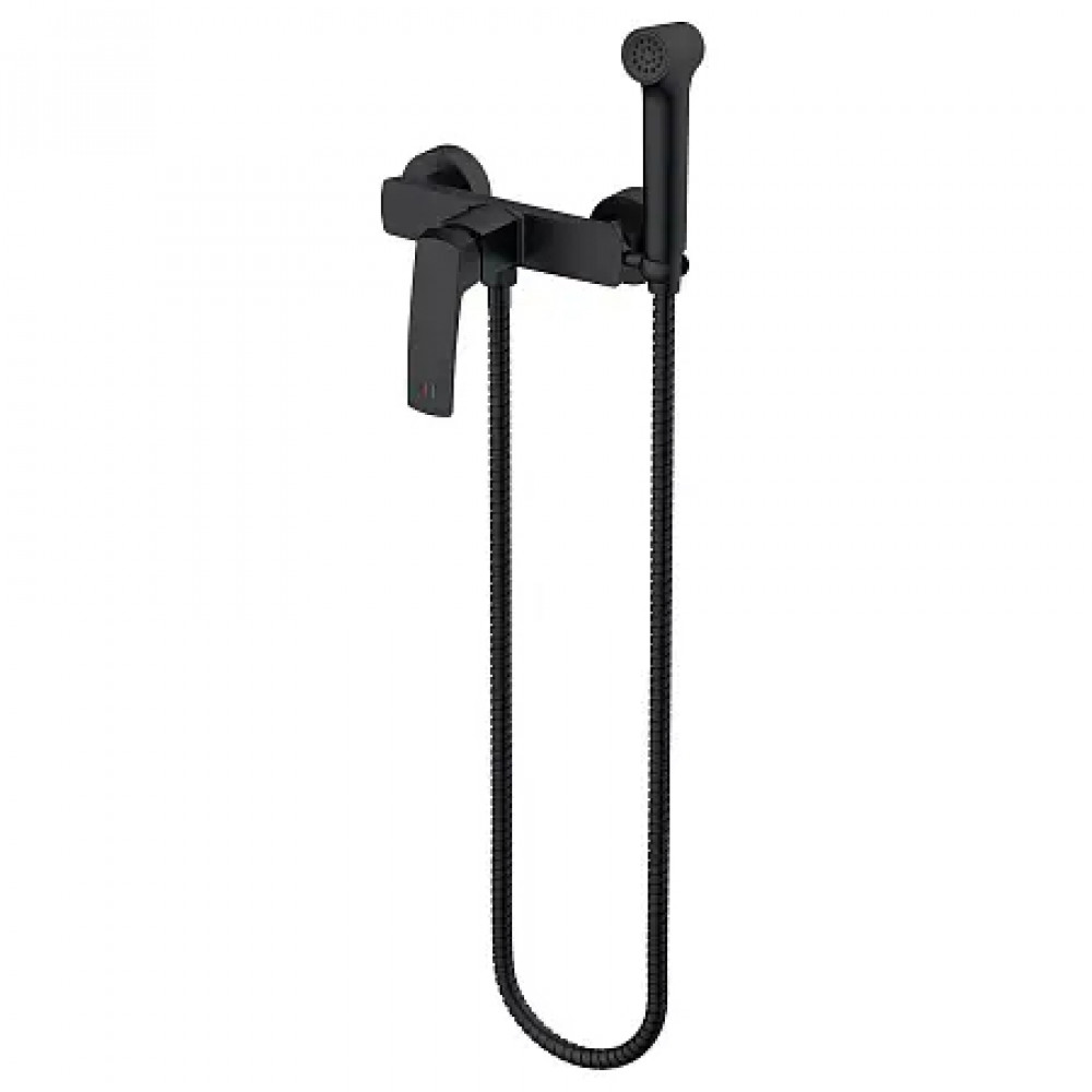 Conda Гигиенический душ со смесителем, черный матовый