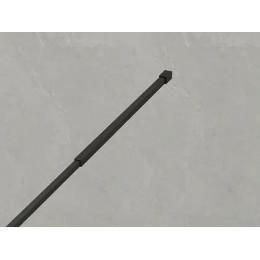 Душевая перегородка Walk-in, стекло лофт клетка CS-W02B-100 100x200, 8  мм, профиль черный матовый