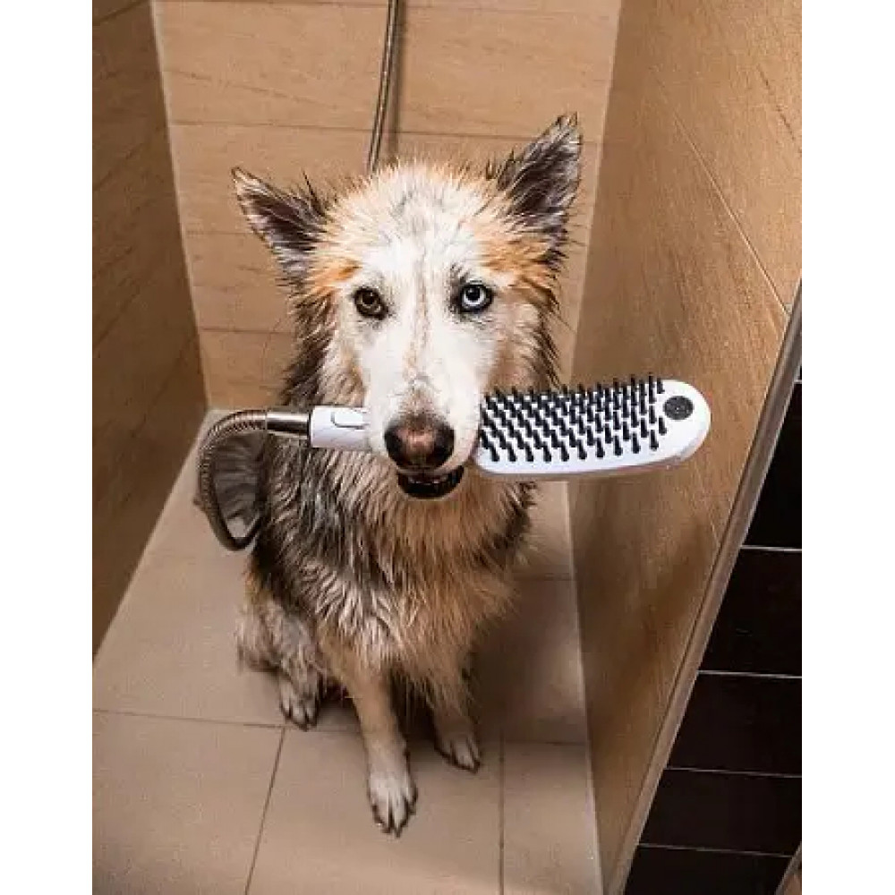 26640540 DogShower Душ для собак 150 3jet, с массажной струей, бирюзовый