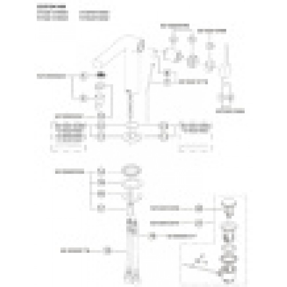 51502 010000 Edition 400 Смеситель для раковины, хром