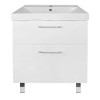 Комплект Тумба Ника 60 Н (610х480х860) Напольная с раковиной Tempo 60
