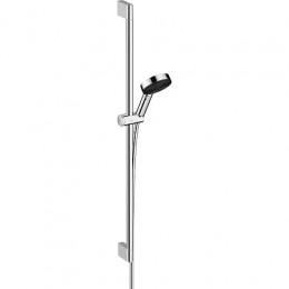 24171000 Pulsify Select S Душевой набор 105 3jet Relaxation EcoSmart со штангой 90 см, хром