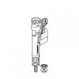 281.207.00.1 Впускной клапан тип 360, подвод воды снизу, 3/8", ниппель пластиковый