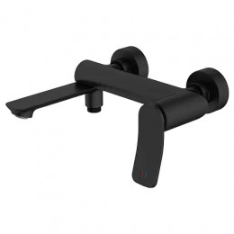 Escaro Смеситель для ванны с ручным душем, черный матовый