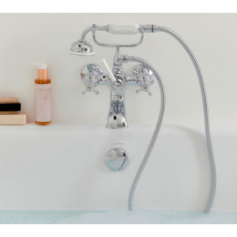 E24313-CP CLEO 1889 Смеситель для ванны и душа, хром