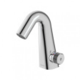 Смеситель Космо для раковины, электронный, 220В/6В, хром