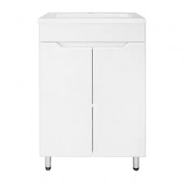 Комплект тумба Палермо 50Н напольная с раковиной Фрея 50