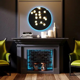 AZARIO зеркало Savanna RGB D770 (SMART-управление), парящая подсветка (в стену)