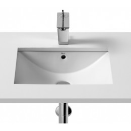 DIVERTA Раковина 500х380х170 мм врезная (сверху) и встраиваемая (снизу)