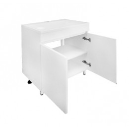 Комплект Тумба Serenada 60Н напольная с раковиной ЛЮНОКС 60