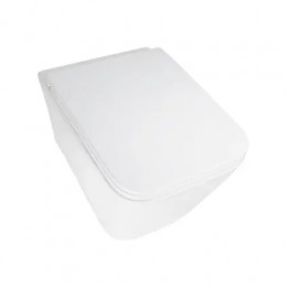 AZ-5172T-WHT PACE Унитаз подвесной с системой смыва Tornado в комплекте с быстросъемным сиденьем микролифт, дюропласт 520*360*365mm