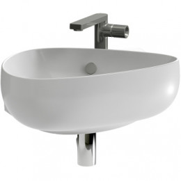 EGK112-00 NOUVELLE V Рукомойник 45x36 см с отверстием под смеситель, белый