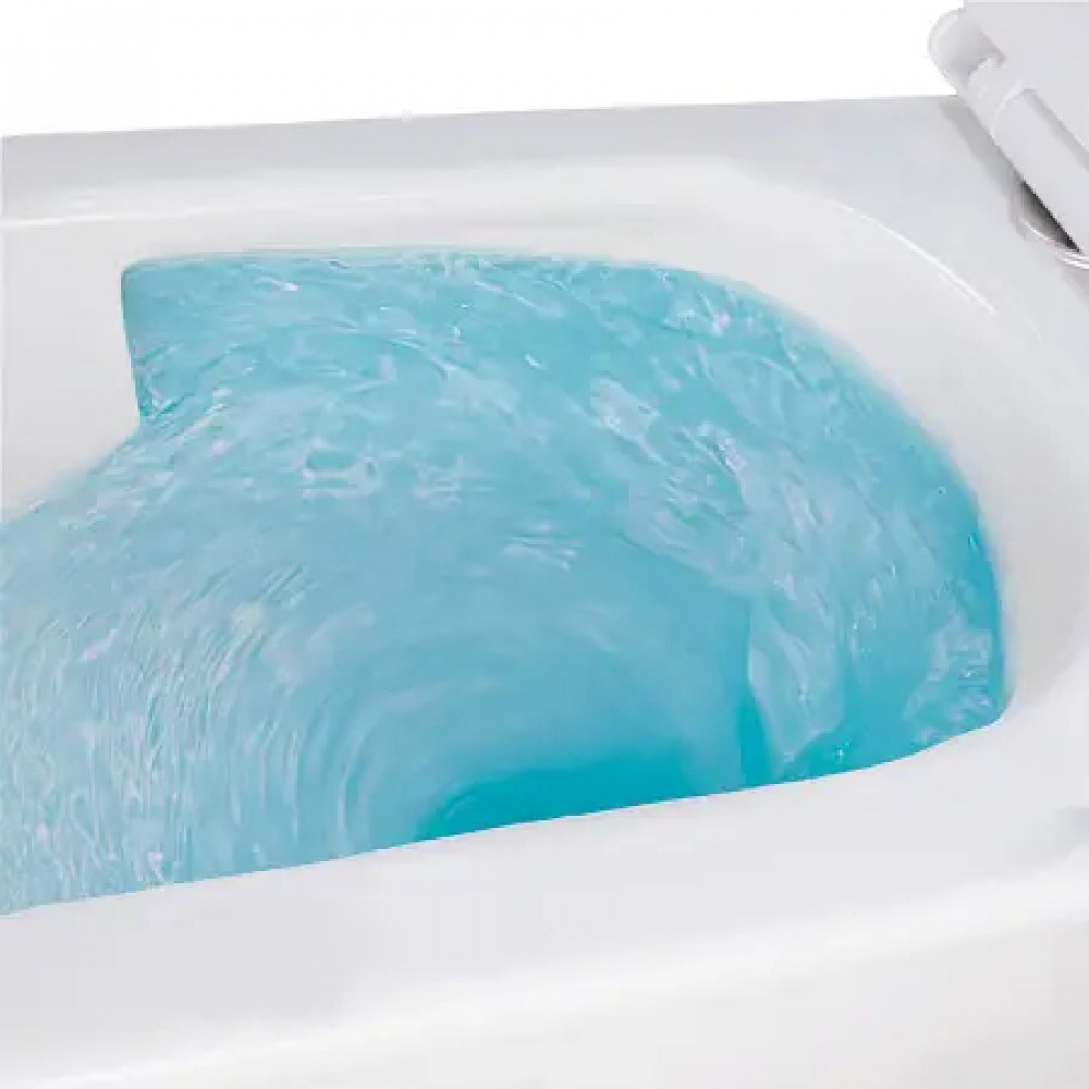 AZ-5172T-WHT PACE Унитаз подвесной с системой смыва Tornado в комплекте с быстросъемным сиденьем микролифт, дюропласт 520*360*365mm