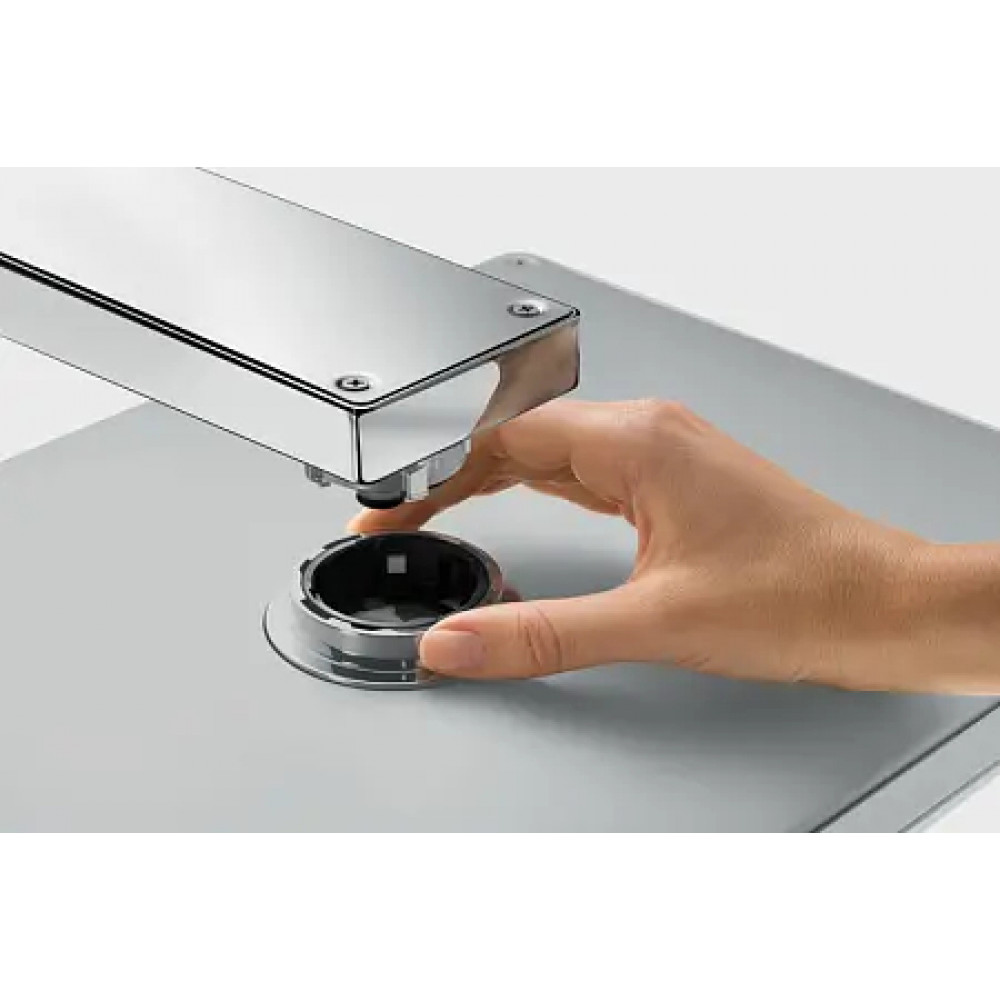 24017400 Верхний душ Rainmaker Select 460 3jet, EcoSmart. 9 л/мин,с держателем 450 мм
