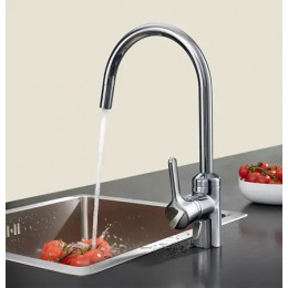 KLUDI BINGO STAR Смеситель для кухни, выдвижной излив, арт. 428510578