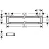 42832000 Axor Universal Accessories Полотенцедержатель и рейлинг, наружный размер 694 мм