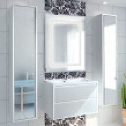 РИМИНИ  80 Тумба (БЕЗ УМЫВАЛЬНИКА ПРЕМЬЕР М 800 или VICTORIA-N столешница 800х460) NEW