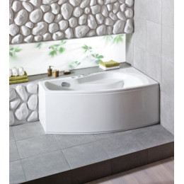 МАЙОРКА ванна акриловая асимметричная 150х90 правосторонняя белая