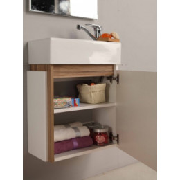 Эклипс М46 Тумба эбони свет.Лев.(БЕЗ УМЫВАЛЬНИКА Эрис 46)