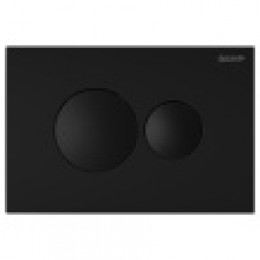 Loranto Prestige Кнопка для инсталляции круглая черная матовая