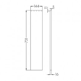 Лондри 20 Фасад Белый